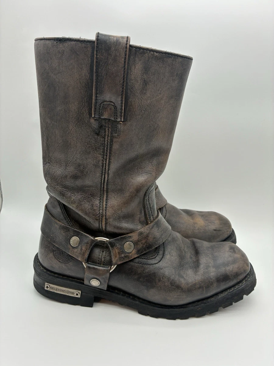 Distressed Leather In Men's Boots for sale | eBay