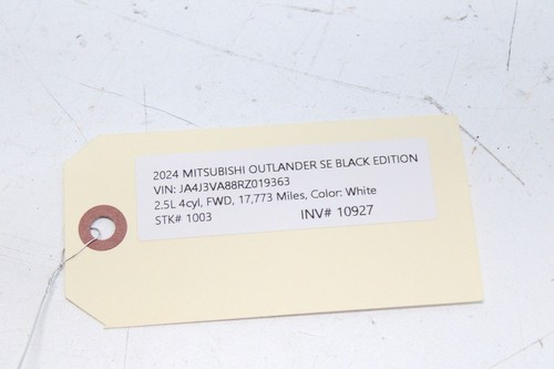 2022-2024 MITSUBISHI OUTLANDER RIGHT PASSENGER SIDE DASHBOARD END COVER TRIM OEM - Foto 6 di 6