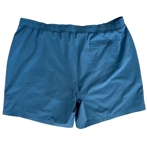 Costume da bagno uomo LL Bean pantaloncino pantaloncino asciugatura rapida blu elastico in vita coulisse nuovo senza etichette - Foto 5 di 6