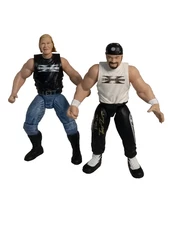 WWE - DX: New Age Outlaws Wrestling Action Figures  (1998) Jakks Pacific