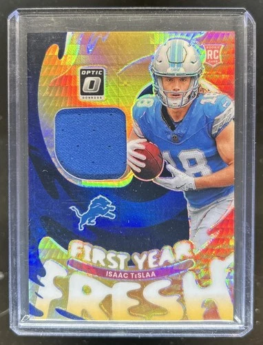 2025 Donruss Optic Isaac TeSlaa Blue Hyper (RAW)