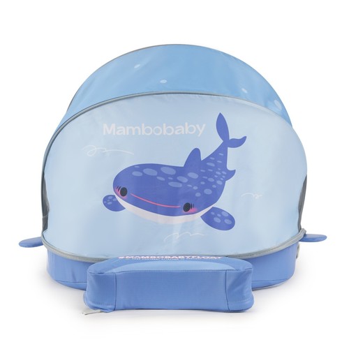 Mambobaby VIP Baby Swim Float with Canopy & Tail Submarine & Whale Shark Design - Picture 8 of 23