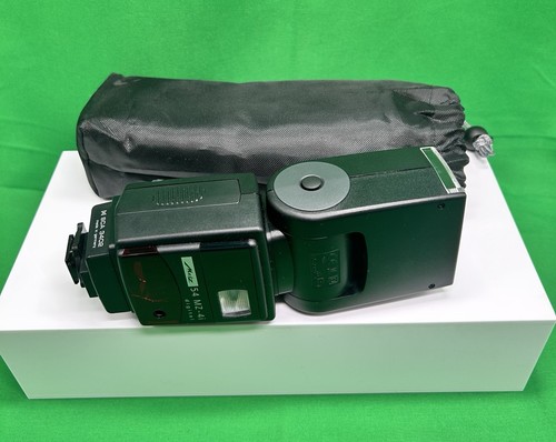 Nikon SCA 3402 M8 Hot Shoe With Metz Mecablitz 54MZ-4i Flash With Flaw / Works - Picture 14 of 19