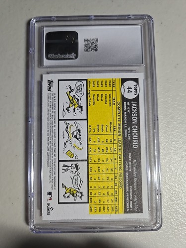 2024 topps archives Jackson Chourio cgc 10 - Picture 2 of 2