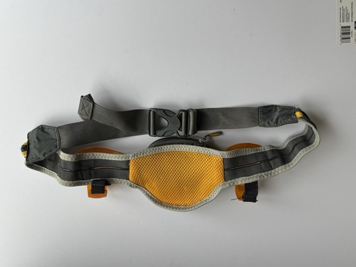 Nathan Running/Hiking Hydration Belt with Zip Pockets (Gray Orange) - Picture 3 of 3