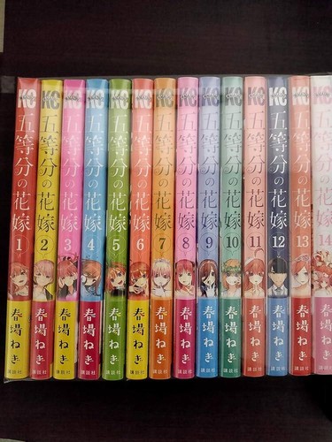 The Quintessential Quintuplets Vol.1-14 Manga Comic ANIME Japanese Ver 4set - Picture 23 of 24