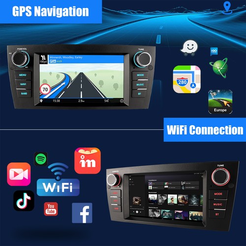 2+64G 7"Android13 Car Stereo Radio CarPlay GPS WIFI For BMW 3er E90 E91 E92 E93 - Picture 9 of 15