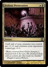 Zealous Persecution -Foil Medium Play MTG Alara Reborn