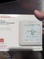 TH6220WF2006 T6 Pro Smart Thermostat Wi-Fi Programmable 2 Heat/2 Cool Heat 