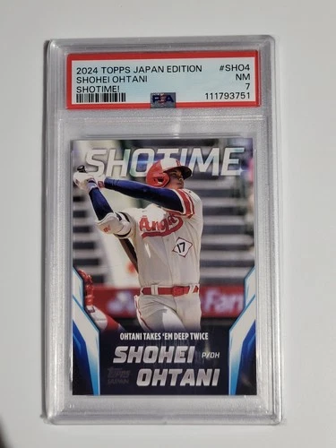 2024 Topps Japan Edition #SHO-4 Shohei Ohtani Shotime PSA7