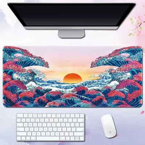 Genähte Kanten Schreibtisch matte 31,5 ''X11.8'' Tastatur matte - Bild 5 von 12