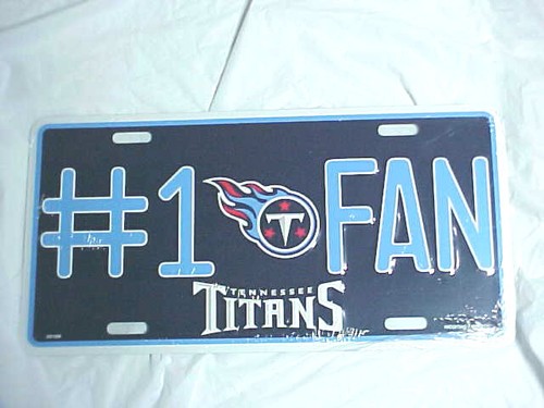 NFL METAL LICENSE PLATE #1 FAN NEW SEALED IN PLASTIC ON SALE - Picture 19 of 19