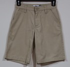Euc Old Navy Boys Adjustable Waist Four Pocket Khaki Uniform Shorts Size 8