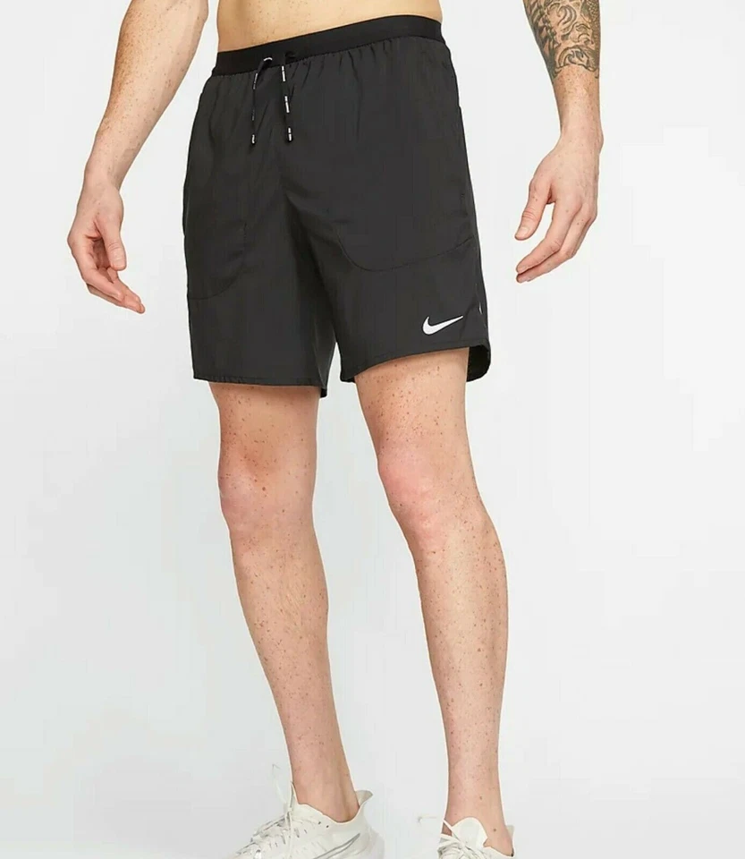 NIKE HOMBRE FLEX STRIDE 7" CORTO - NEGRO (CJ5459-010) (XXL) NUEVO CON ETIQUETAS Foto 3 de 4