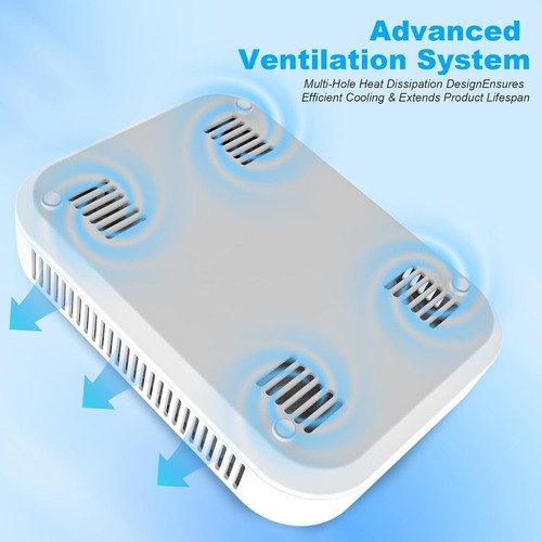 40W 3 Fan Nail Art Maniküre Werkzeug Vakuum Saug Staub Sammler Maschine-BOXDD - Bild 6 von 9