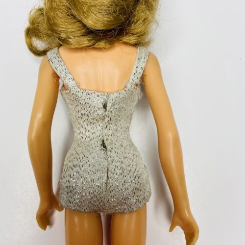 MISTY DOLL Glamour 1965 Ideal W-12-3 M-12 hellbraune Haare silber Badeanzug - Bild 8 von 24