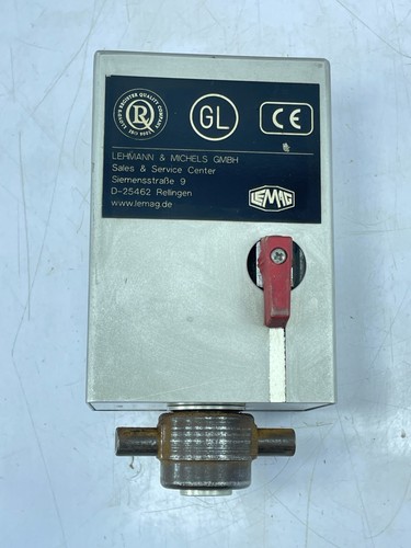 Lemag Delta-Premet Cylinder Peak Pressure Indicator D-25462 Lehmann & Michels - Picture 11 of 14