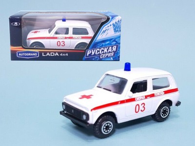 Autotime 1:60 лада 4x4 ассортим арт 37048/8925 (6438240370487)