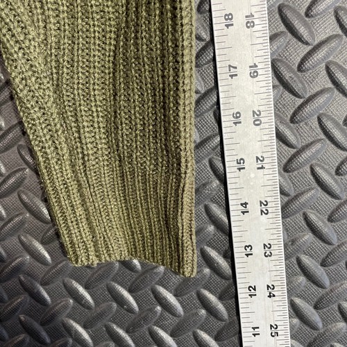 Trendy Threads Olive Green Knit Long Sleeve Sweater Dress Women's Size XL - Picture 6 of 7