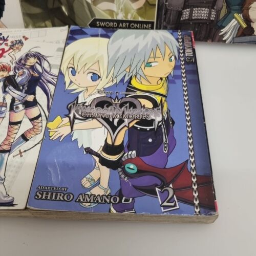 Manga Book Bundle Yen Press Tokyo Pop Older Teen Sword Art Online Sumomomo X5 - Foto 5 di 8