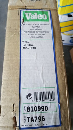 810990 RADIATORE RAFFREDDAMENTO FIAT CROMA / LANCIA THEMA - RADIATOR - Picture 4 of 4