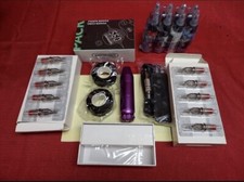 Rotary Tattoo Pen Machine Kit Power Supply Color Inks Tattoo Set for Beginners