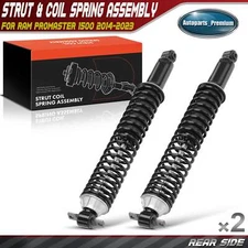 2pcs Rear Shock Absorber w/ Coil Spring Load Adjusting for Chevy S10 Blazer GMC