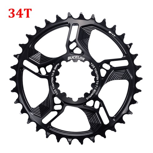 32/34/36/38T Direct Mount Narrow Wide Chainring MTB Offset 6mm Sprockets Crank - Picture 11 of 13