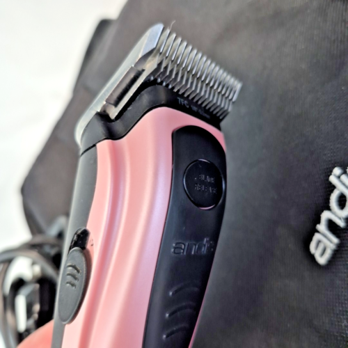 Andis Grooming Haarschneidemaschine RACD Easy Clip Versa rosa Hund Haustier schnurgebunden Tasche extra Kopf - Bild 6 von 10