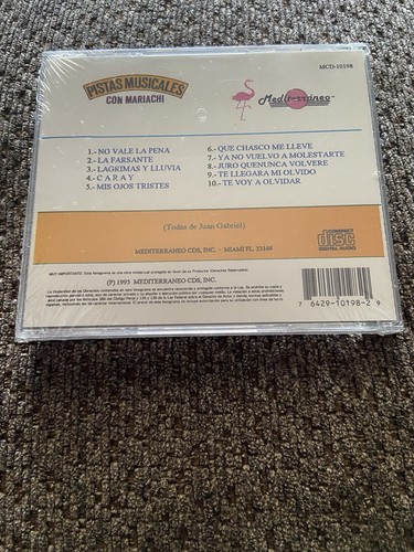 SUPERPISTAS CANTA COMO JUAN GABRIEL CON MARIACHI UNOPENED BRAND NEW KARAOKE CD - Picture 2 of 4