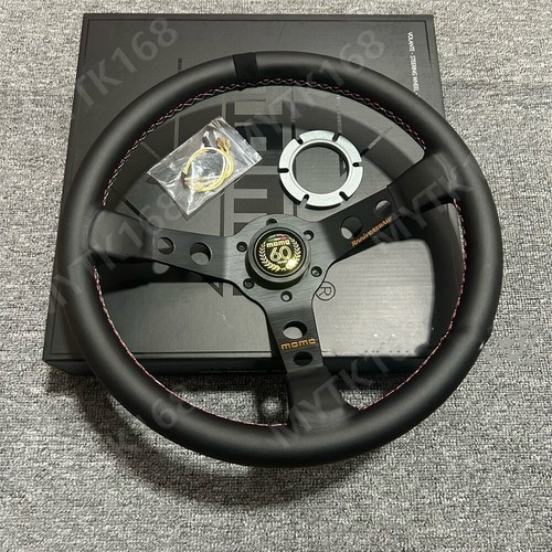 New stock MOMO 60th Anniversary Italia 14” Steering Wheel Suitable for Universal - Picture 2 of 12