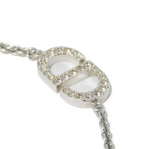 Dior Petit CD N2241WOMCY_D001 Necklace Current Petit Crystal Rhinestone Me... - Picture 4 of 13