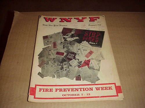 FDNY, WNYF, Summer 1962,  Fire Prevention Week,   Brush Fires ,  New Equipment - Picture 1 of 2