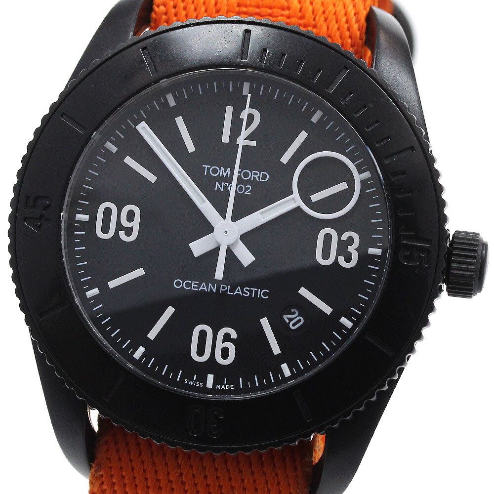 TOM FORD No.002 Ocean Plastic Timepiece TFT002027 Automatic Men's Watch_861929