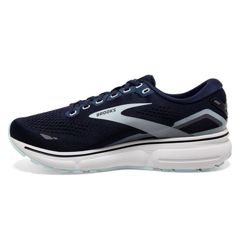 Brooks Ghost 15 Neutral Damen-Laufschuhe Peacoat/Pearl/Salt Air – 12 x-Wide - Bild 5 von 6