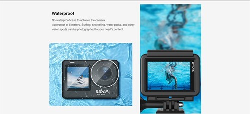 SJCAM SJ11 Active 4K 30FPS Action Camera 6-Axis Gyro Stabilization 2.33″ Screen - Picture 10 of 18