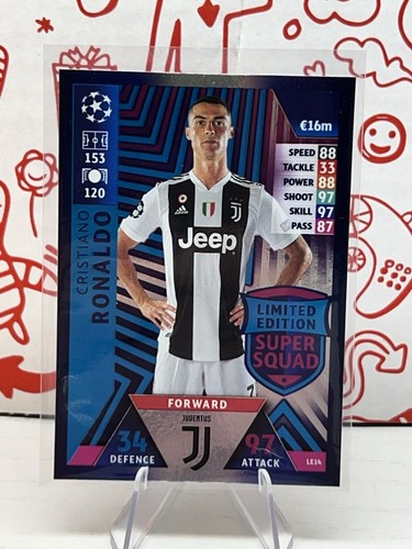 Cristiano Ronaldo 2018-19 Topps UEFA Champions League Match Attax LE14