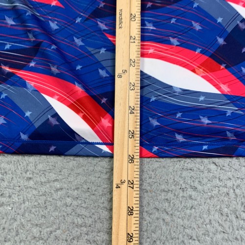 Reel Legends Shirt Womens Large Blue Stars And Stripes Lightweight Active Ladies - Picture 9 of 10