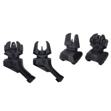 Front Rear Offset 45 Degree FAB RBS Nylon Foldable Oblique Sight Side Set Mount