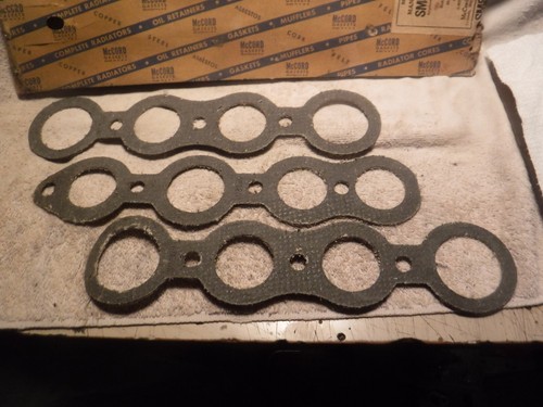 1936 - 1952 BUICK 8 Manifold Gasket set - New - Picture 2 of 3