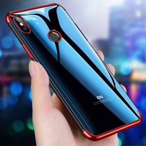 For-Xiaomi-Mi-A1-A2-Lite-F1-8-Max-3-Mix2S-Slim-Plating-Clear-Soft-TPU-Case-Cover