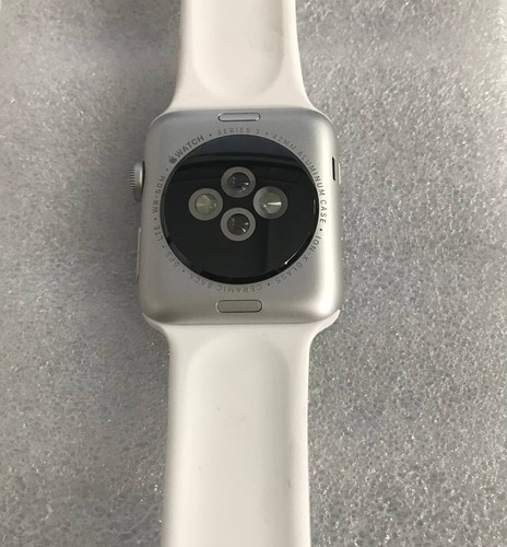 APPLE WATCH-SERIES 3-ALUMINIUM-4G-42MM-SILVER/WHITE-B STOCK (I 178) - Picture 2 of 6
