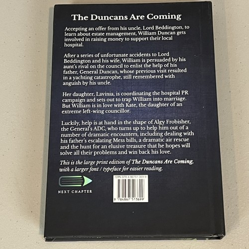 The Duncans are Coming by Wilton, Michael N. Hardback Book The Fast Free - Imagen 2 de 6