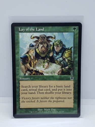 MTG Lay of the Land Apocalypse 81/143 Regular Common