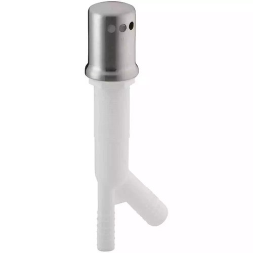 KOHLER 5/8 in. x 7/8 in. Brass Air Gap Body in Vibrant Stainless K-9110-VS