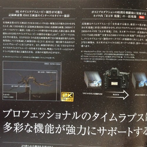 Nikon D850 CAMERAS Japanese General Catalog Published in January 2023 - Picture 11 of 12