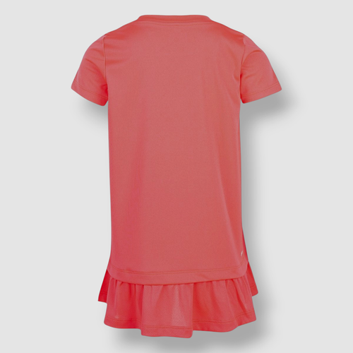 Nike Kids' Girls' Pink Dri-Fit Graphic Peplum-Hem Tunic Top Size 4/XS - Picture 2 of 3