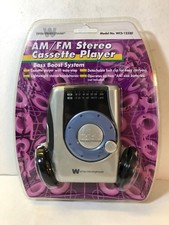 White Westinghouse AM/FM Stereo Cassette Player WCS-12330 BRAND NEW