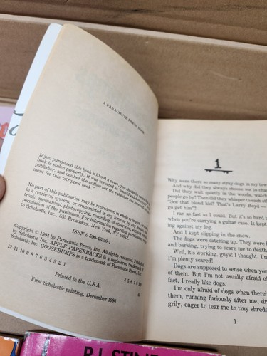 Konvolut Gänsehaut Bücher Erstdruck 1. Auflage #'s 13, 23, 25, 26, 29, 36, 50 - Bild 13 von 18