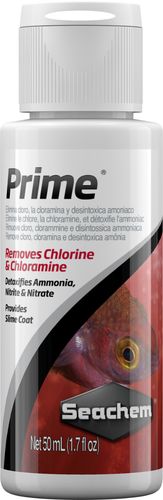 Seachem Prime Aquarium Fish Tank Dechlorinator Ammonia Nitrate & Nitrite Remover - Picture 2 of 6